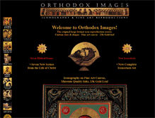 Tablet Screenshot of orthodoximages.com